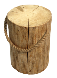 Pölkky drevený stolček