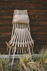 EcoChair Drevené kreslo Jaseň šedý